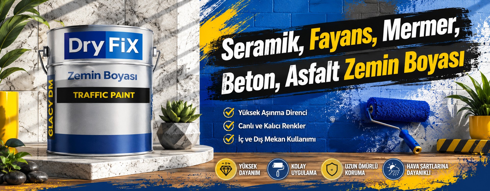 Dryfix fayans boyası