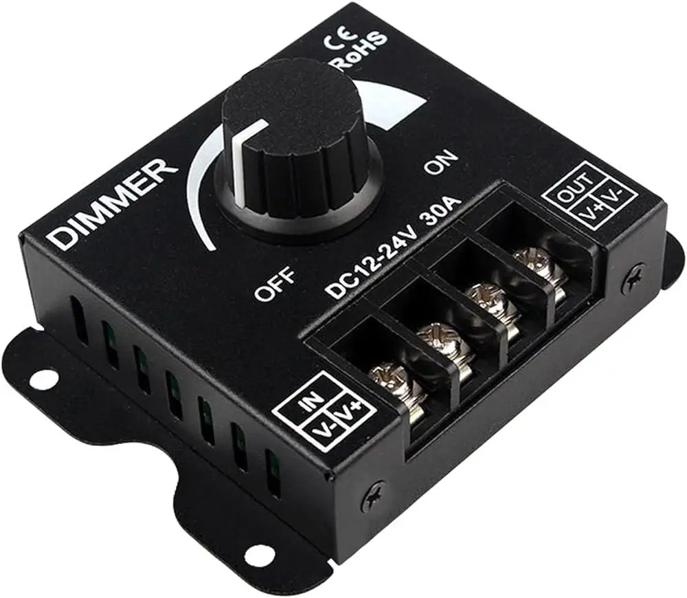 12V/24V Manuel Led Dimmer 30 Amper 12V/24V Manuel Led Dimmer 30 Amper