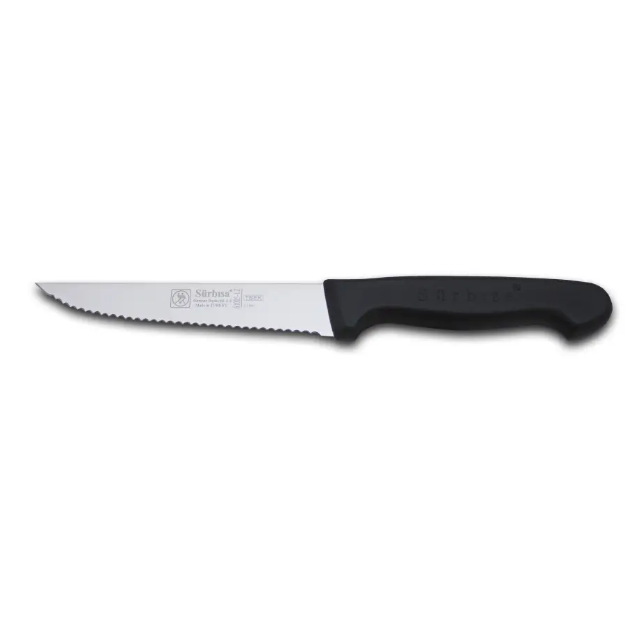 61005LZ - Lazerli Tırtıklı Sebze, Steak ve Biftek Bıçağı 12,5 cm 61005LZ - Lazerli Tırtıklı Sebze, Steak ve Biftek Bıçağı 12,5 cm
