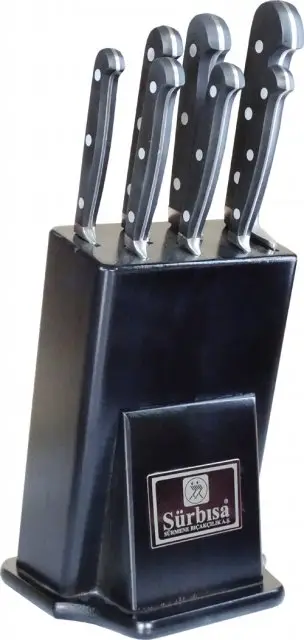 61509 - Sürmene Şef Bıçakları Seti - 7 li Set 61509 - Sürmene Şef Bıçakları Seti - 7 li Set