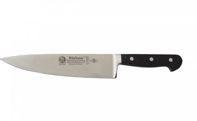 61930 - Sürmene Sıcak Dövme Şef Bıçağı 21 cm 61930 - Sürmene Sıcak Dövme Şef Bıçağı 21 cm
