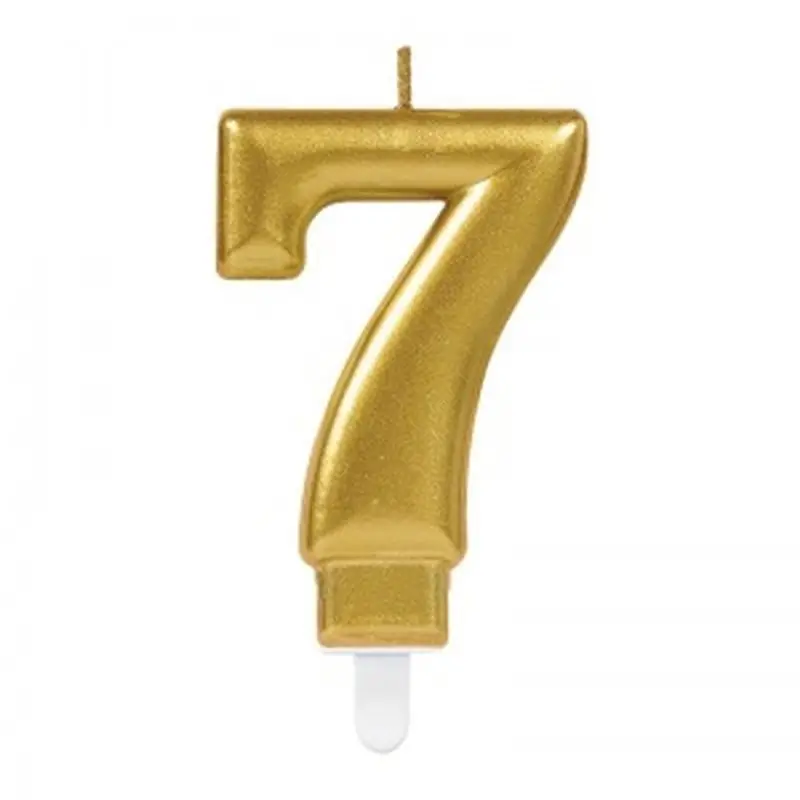 7 Rakam Mum Gold Renk 7 Rakam Mum Gold Renk