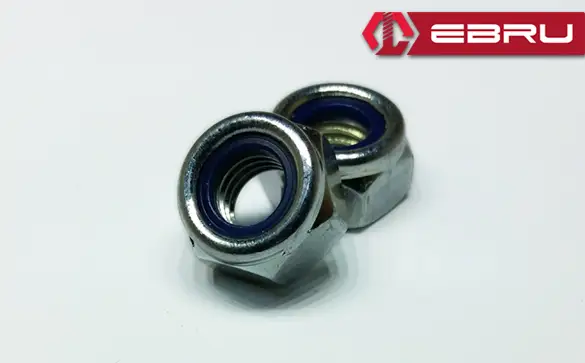 Altıköşe Fiberli Somun M6 - 100 Adet Altıköşe Fiberli Somun M6 - 100 Adet