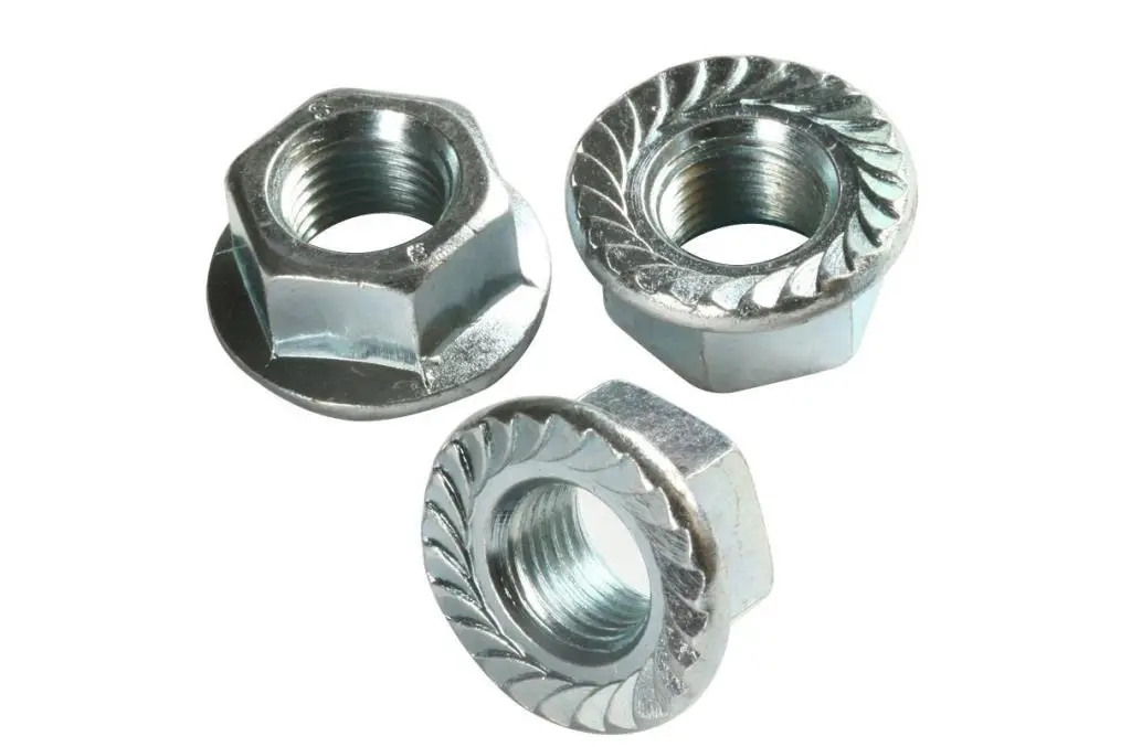 Altıköşe Flanşlı Somun M6 - 100 Adet Altıköşe Flanşlı Somun M6 - 100 Adet