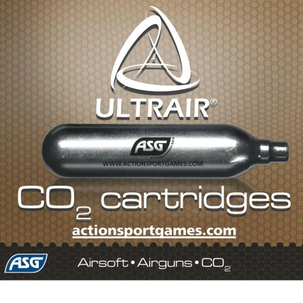 ASG 12 gr CO2 Airsoft Tüpü - 10 Adet ASG 12 gr CO2 Airsoft Tüpü - 10 Adet
