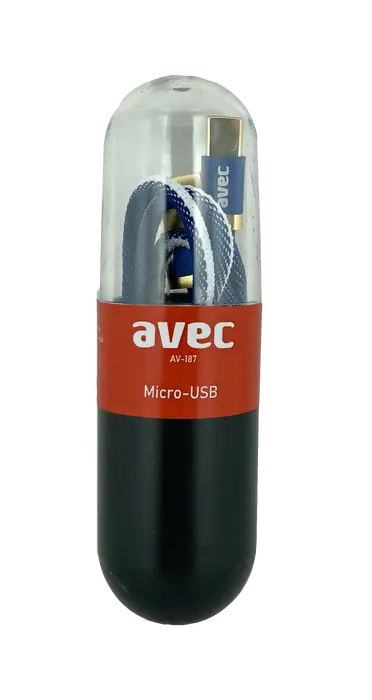 AVEC AV-187 Micro USB Kablo AVEC AV-187 Micro USB Kablo