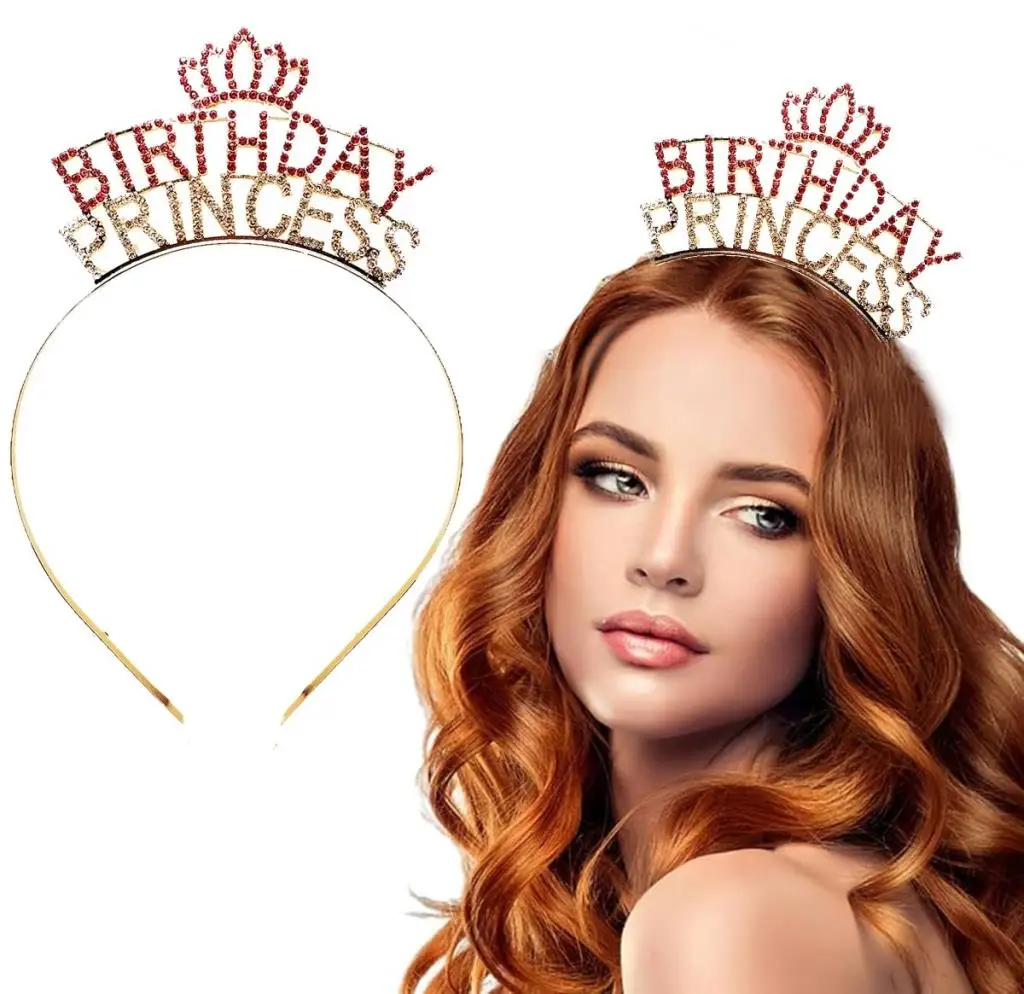 Birthday Princess Kristal Taç – Altın Kaplama Birthday Princess Kristal Taç – Altın Kaplama