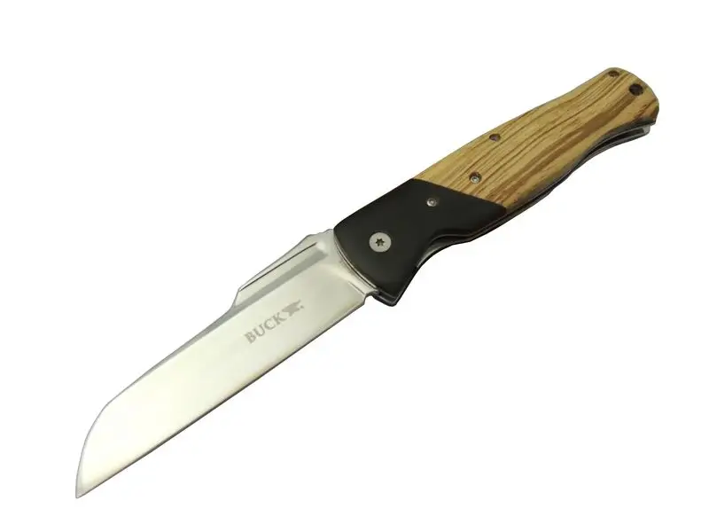 Buck Knives BK-016ZBR Kamp Çakı 23 cm - Ahşap Saplı, Kılıflı, Kutulu, Kemerllikli Buck Knives BK-016ZBR Kamp Çakı 23 cm - Ahşap Saplı, Kılıflı, Kutulu, Kemerllikli