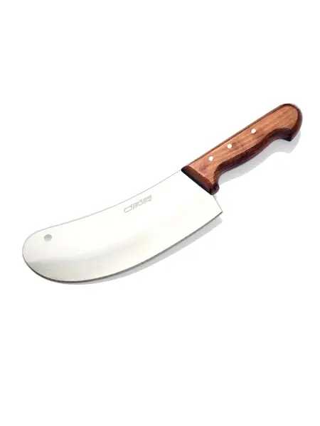 Bursa Paslanmaz Mutfak Soğan Satırı, Börek Bıçağı No:2, 18 cm - Ahşap Sap Bursa Paslanmaz Mutfak Soğan Satırı, Börek Bıçağı No:2, 18 cm - Ahşap Sap