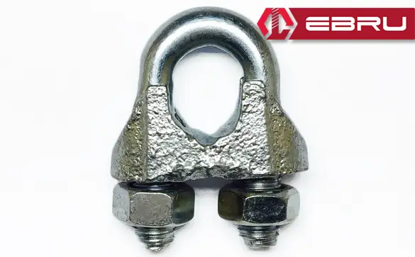 Çelik Halat Bağlama, Düğüm, Klemens 10 mm - 25 Adet Çelik Halat Bağlama, Düğüm, Klemens 10 mm - 25 Adet