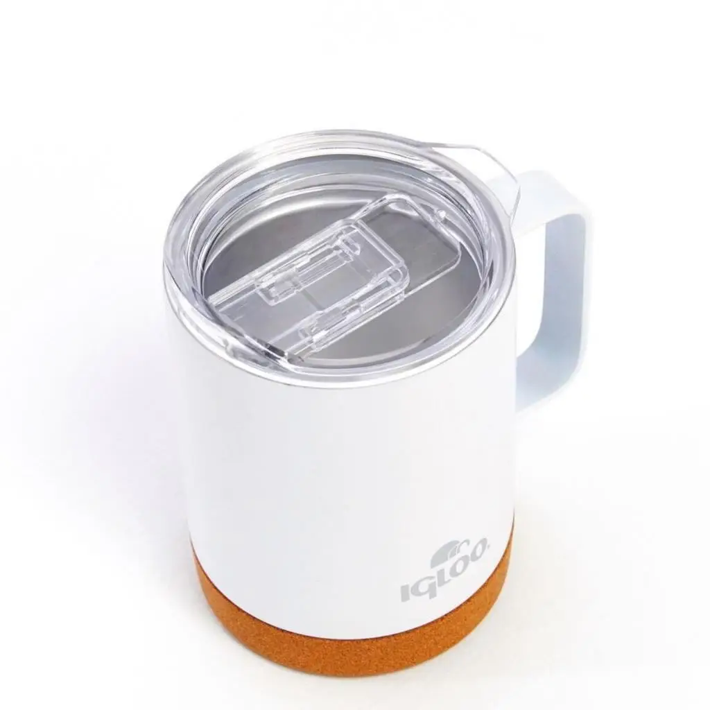 Çelik Mug Termos - Igloo - Cork - 350ml - Beyaz - 205696 Çelik Mug Termos - Igloo - Cork - 350ml - Beyaz - 205696