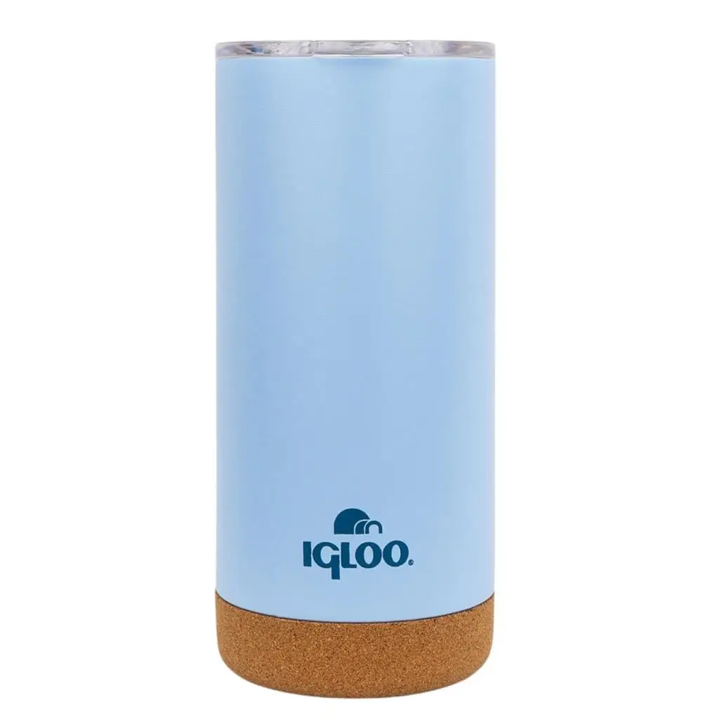 Çelik Mug Termos - Igloo - Cork - 500ml - Buzul Mavi - 205695 Çelik Mug Termos - Igloo - Cork - 500ml - Buzul Mavi - 205695