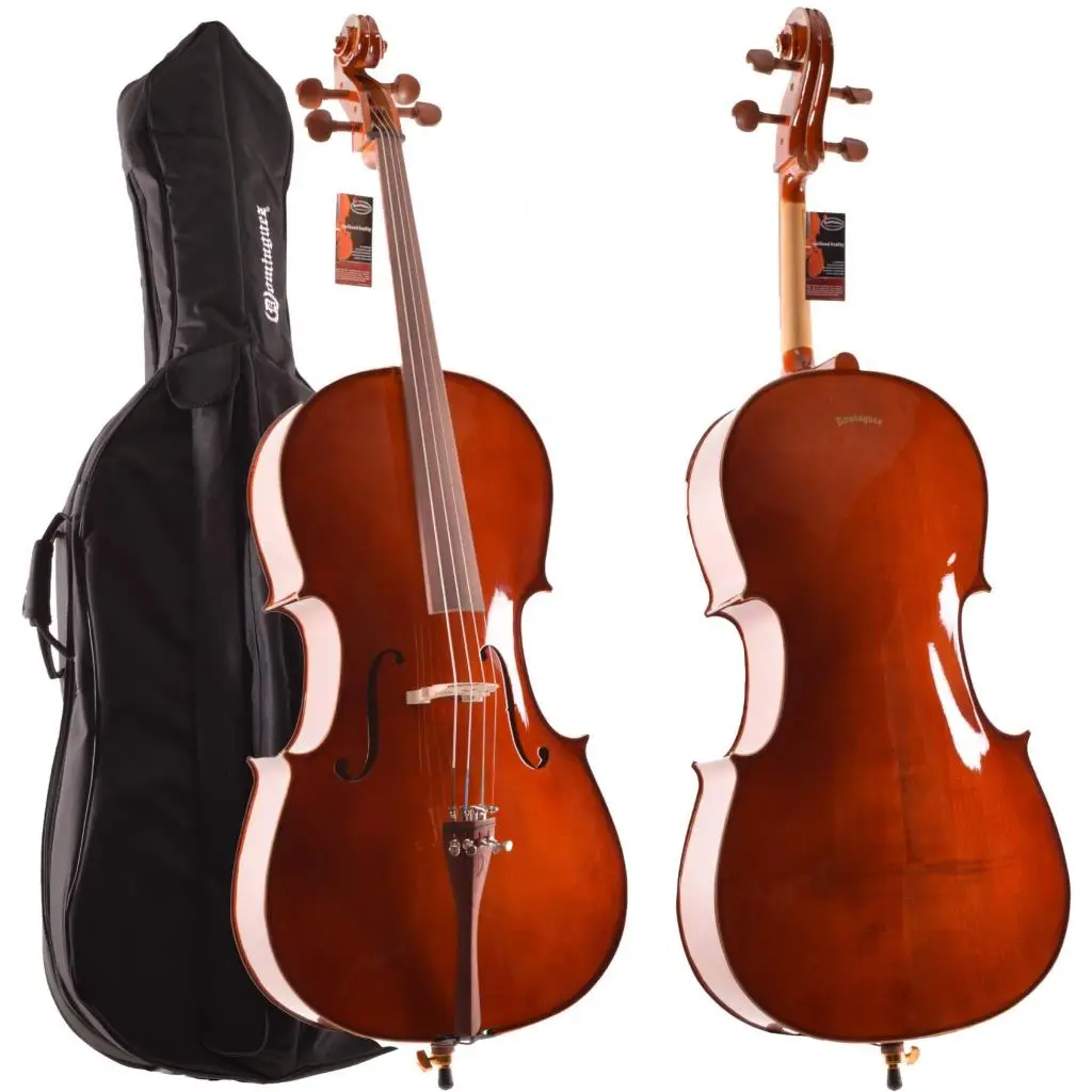 Çello (Viyolonsel) Dominguez 3/4 Gül Aksamlı Parlak DCR34CRP1 Çello (Viyolonsel) Dominguez 3/4 Gül Aksamlı Parlak DCR34CRP1