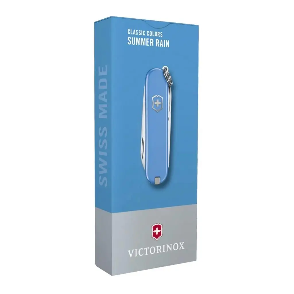 Classic Summer Rain Mavi Çakı - Victorinox - 0.6223.28G Classic Summer Rain Mavi Çakı - Victorinox - 0.6223.28G