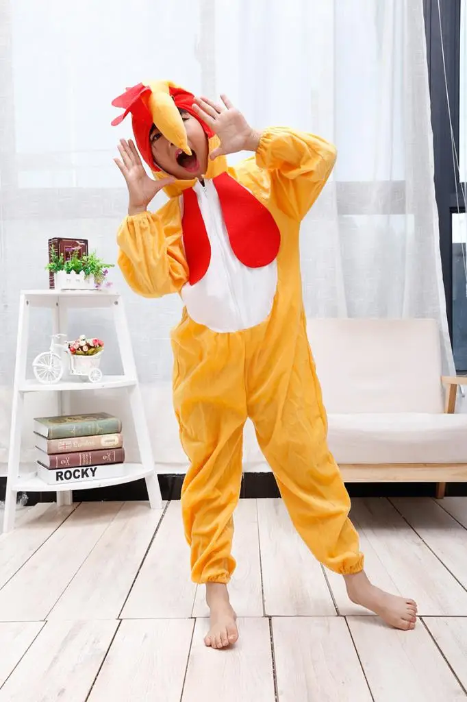 Çocuk Horoz Kostümü - Tavuk Kostümü 2-3 Yaş 80 cm Çocuk Horoz Kostümü - Tavuk Kostümü 2-3 Yaş 80 cm