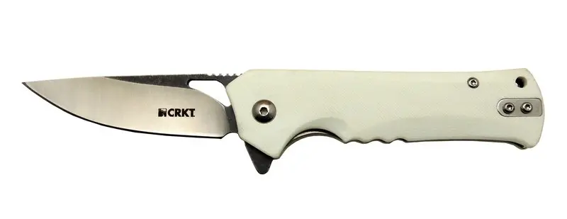 Crkt Muskie 202 AWY Beyaz Kamp / Outdoor Çakı 18cm - Yarı Otomatik, Kutulu Crkt Muskie 202 AWY Beyaz Kamp / Outdoor Çakı 18cm - Yarı Otomatik, Kutulu