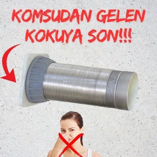 Davlumbaz için koku sızdırmazlık seti komşudan gelen kokuya SON