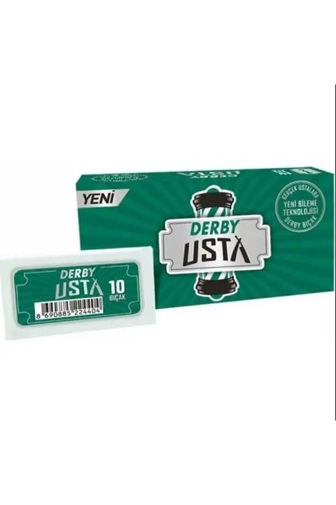 Derby Usta Yaprak Jilet Tam Bıçak 100`lü Derby Usta Yaprak Jilet Tam Bıçak 100`lü