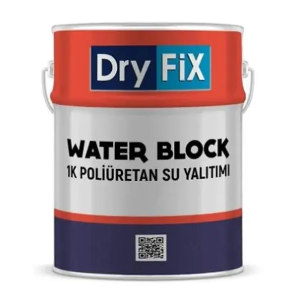 DryFix Water Block 1K Poliüretan Su Yalıtımı 5 Kg Gri DryFix Water Block 1K Poliüretan Su Yalıtımı 5 Kg Gri