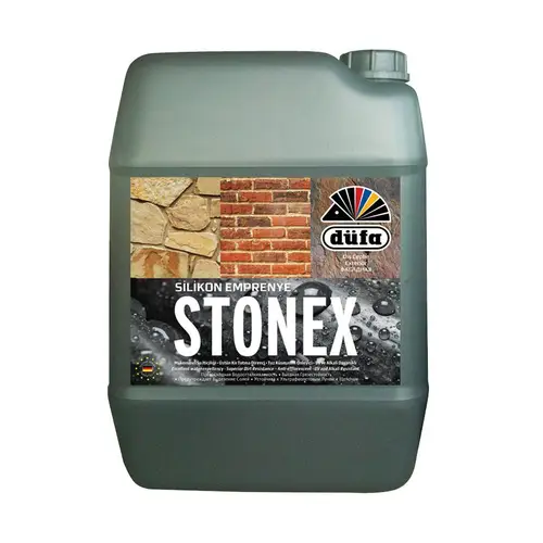 Düfa Stonex Silikon Emprenye Doğal Taş Cilası Su Bazlı 20 Lt Şeffaf