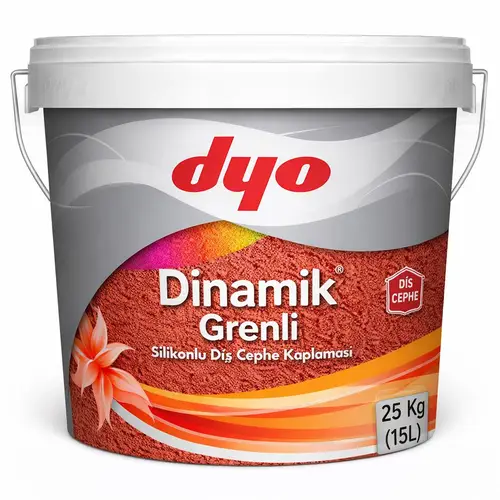 Dyo Dinamik Grenli Silikonlu Dış Cephe Kaplaması 25 Kg