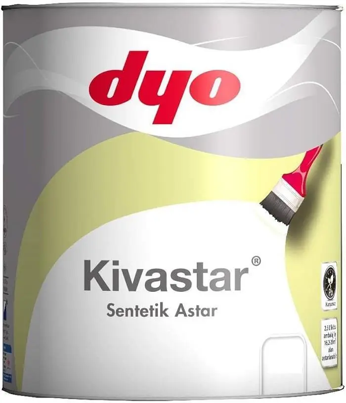 Dyo Kivastar Ahşap Metal Astarı Sentetik Astar 10 Kg Dyo Kivastar Ahşap Metal Astarı Sentetik Astar 10 Kg