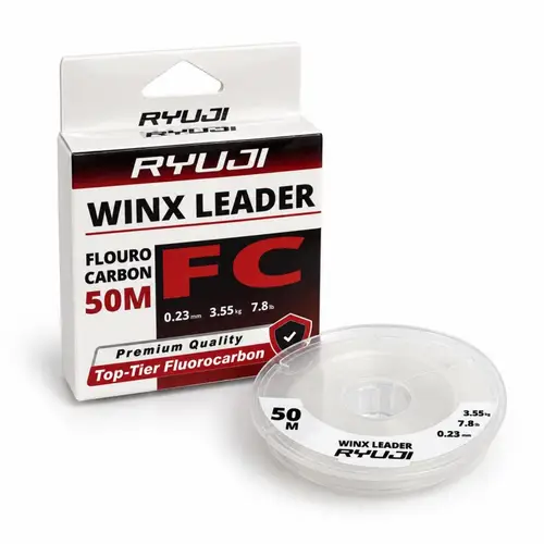Fluorocarbon Lider Misina - Ryuji Winx Leader - 50 mt - 0,23mm