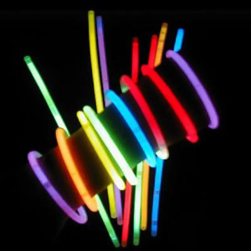 Glow Fosforlu Neon Bileklik 50 Adet Glow Fosforlu Neon Bileklik 50 Adet