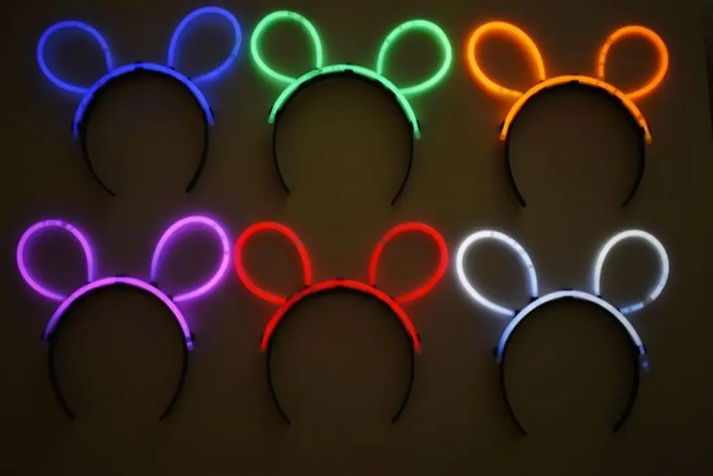 Glow Taç Fosforlu Taç Karışık Renk 12 Adet Glow Taç Fosforlu Taç Karışık Renk 12 Adet