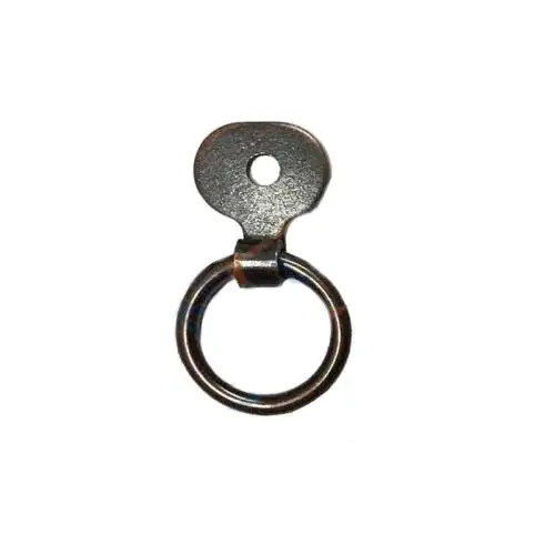 Halkalı Tablo, Çerçeve Askısı, Küçük, 15x28mm, Eskitme - 1 Adet Halkalı Tablo, Çerçeve Askısı, Küçük, 15x28mm, Eskitme - 1 Adet