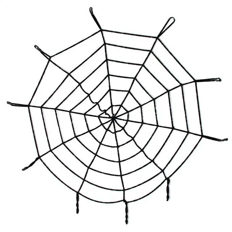 Halloween Cadılar Bayramı Örümcek Ağ Dekor Siyah 1.5 Metre Halloween Cadılar Bayramı Örümcek Ağ Dekor Siyah 1.5 Metre
