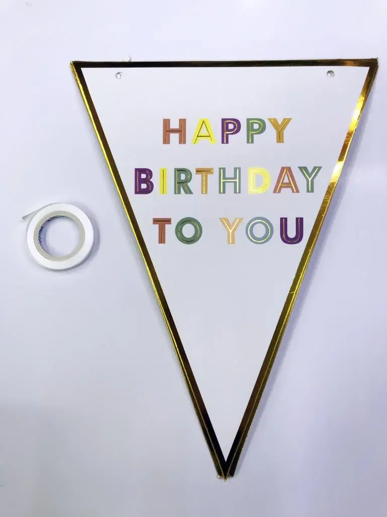 Happy Birthday To You Flama Bayrak Süs Happy Birthday To You Flama Bayrak Süs
