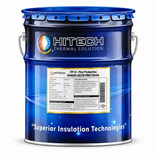 Hitech Fp12 Fire Protective Yangın Geciktirici Boya 25 Kg Beyaz