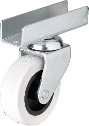 Hts 323 - 50x20 mm Gri Uzun U Tablalı Teker 4 Adet Hts 323 - 50x20 mm Gri Uzun U Tablalı Teker 4 Adet