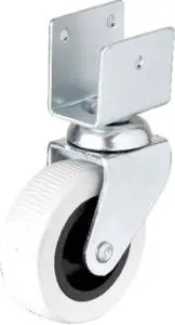 Hts 324 - 50x20 mm Gri Kısa U Tablalı Teker 4 Adet Hts 324 - 50x20 mm Gri Kısa U Tablalı Teker 4 Adet