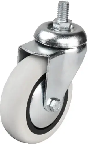 Hts 352 - 75x25 mm PVC Makaralı Vidalı Teker 4 Adet Hts 352 - 75x25 mm PVC Makaralı Vidalı Teker 4 Adet