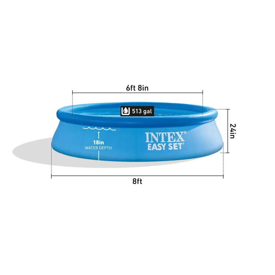 Şişme Aile Havuzu - Intex - Easy - 244 x 61 cm (28106) Şişme Aile Havuzu - Intex - Easy - 244 x 61 cm (28106)