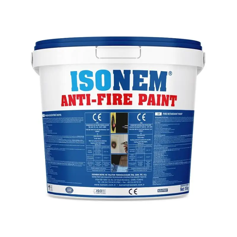 İsonem AntiFire Paint Yangın Geciktirici Boya 10 Kg İsonem AntiFire Paint Yangın Geciktirici Boya 10 Kg