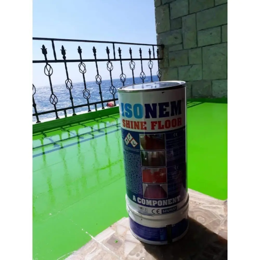İsonem Shine Floor Solvent Bazlı Fayans Boyası 4.5 Kg Beyaz İsonem Shine Floor Solvent Bazlı Fayans Boyası 4.5 Kg Beyaz