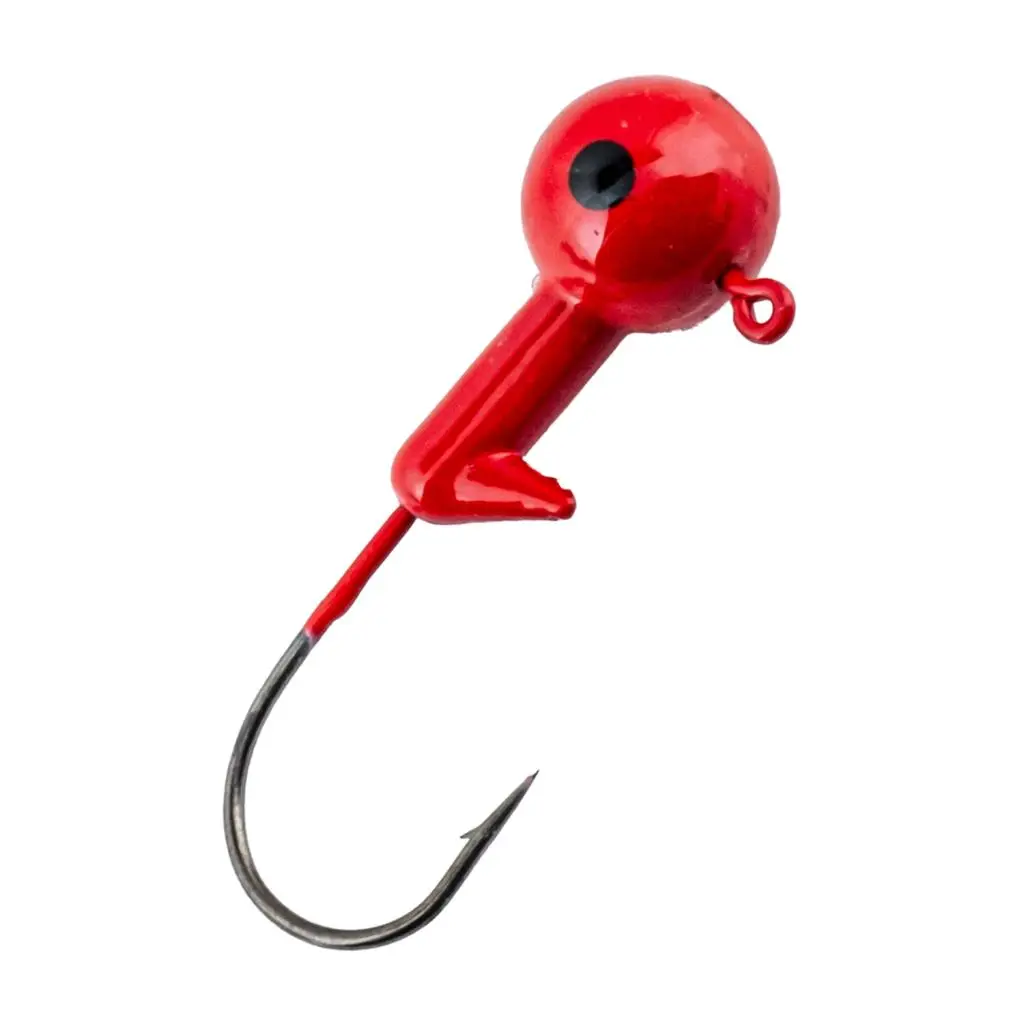 Jighead - Zoka - Kurşunlu Olta İğnesi - (XH-A 02) - Kırmızı - 21 Gr - 10 Adet Jighead - Zoka - Kurşunlu Olta İğnesi - (XH-A 02) - Kırmızı - 21 Gr - 10 Adet