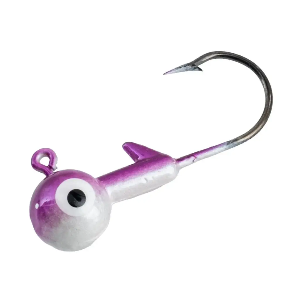 Jighead - Zoka - Kurşunlu Olta İğnesi - (XH-A 02) - Mor Beyaz - 6 Gr Jighead - Zoka - Kurşunlu Olta İğnesi - (XH-A 02) - Mor Beyaz - 6 Gr
