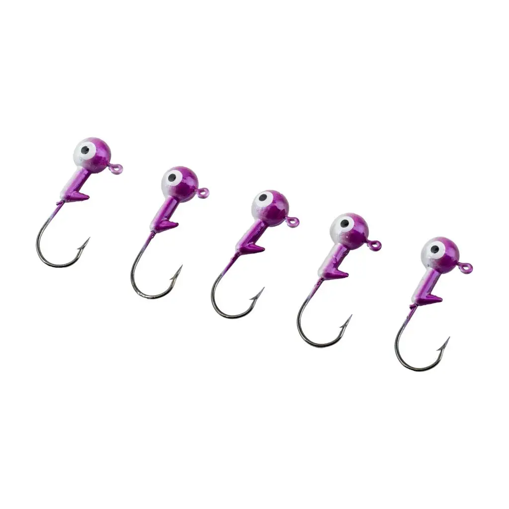 Jighead - Zoka - Kurşunlu Olta İğnesi - (XH-A 02) - Mor Beyaz - 6 Gr Jighead - Zoka - Kurşunlu Olta İğnesi - (XH-A 02) - Mor Beyaz - 6 Gr