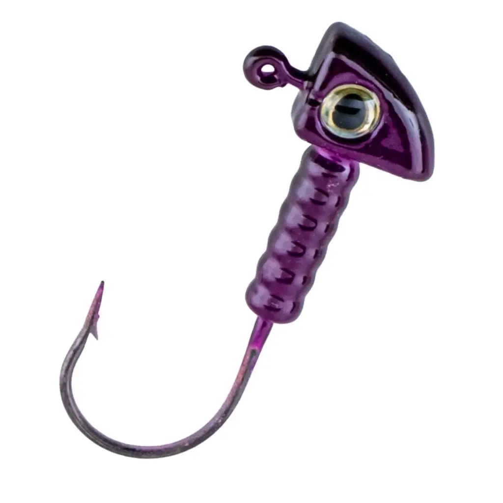 Jighead - Zoka - Kurşunlu Olta İğnesi - (XH-A 06) - Mor - 7 Gr - 10 Adet Jighead - Zoka - Kurşunlu Olta İğnesi - (XH-A 06) - Mor - 7 Gr - 10 Adet
