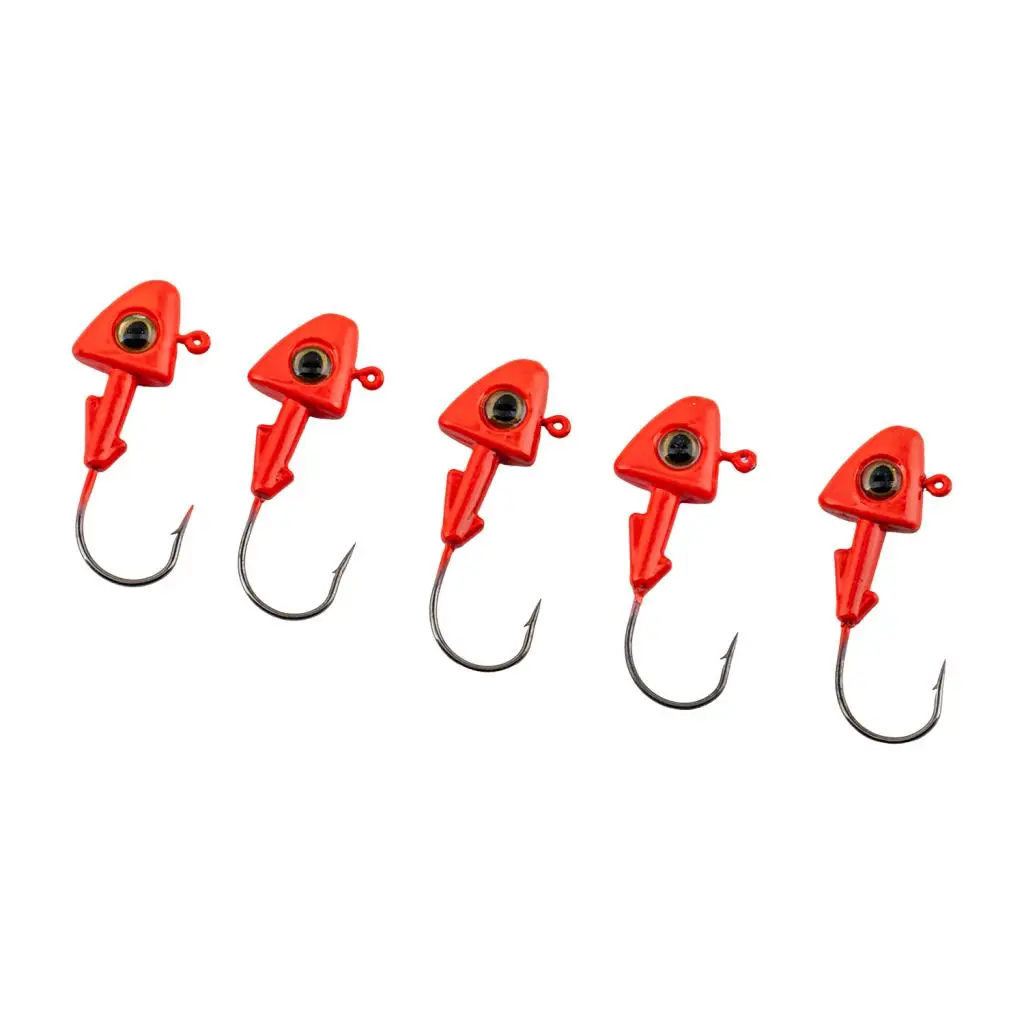 Jighead - Zoka - Kurşunlu Olta İğnesi - (XH-A 07) - Kırmızı - 6 Gr Jighead - Zoka - Kurşunlu Olta İğnesi - (XH-A 07) - Kırmızı - 6 Gr
