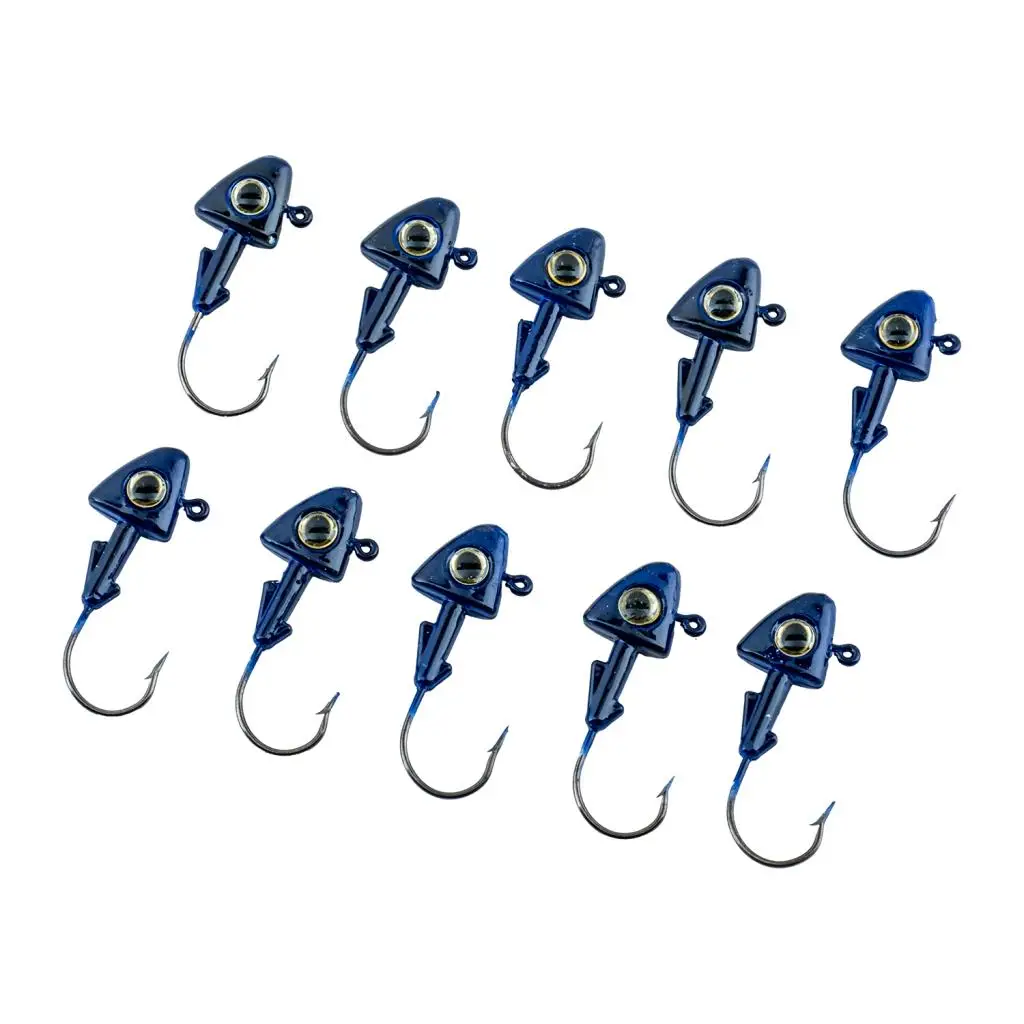 Jighead - Zoka - Kurşunlu Olta İğnesi - (XH-A 07) - Mavi - 6 Gr - 10 Adet Jighead - Zoka - Kurşunlu Olta İğnesi - (XH-A 07) - Mavi - 6 Gr - 10 Adet