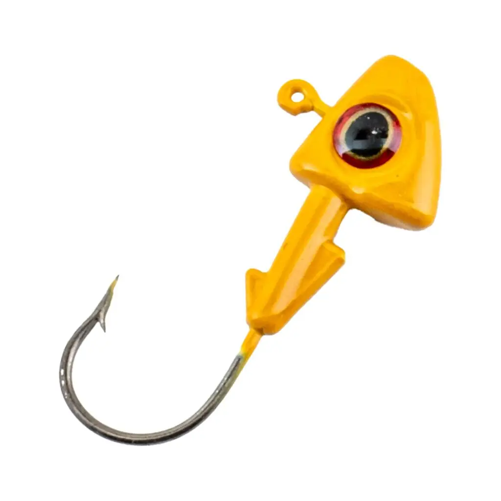 Jighead - Zoka - Kurşunlu Olta İğnesi - (XH-A 07) - Sarı - 8 Gr Jighead - Zoka - Kurşunlu Olta İğnesi - (XH-A 07) - Sarı - 8 Gr