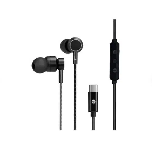 Kablolu Kulak İçi Mikrofonlu Kulaklık Type-c Pc Telefon Uyumlu Ses Kontrollü Siyah DHH1127BK