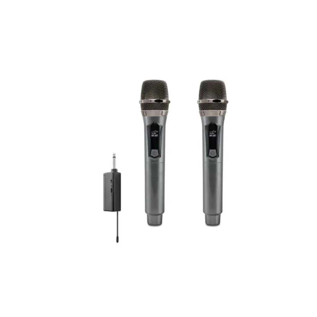 Kablosuz Çift Mikrofon 6.5 Mm Siyah W1 Kablosuz Çift Mikrofon 6.5 Mm Siyah W1