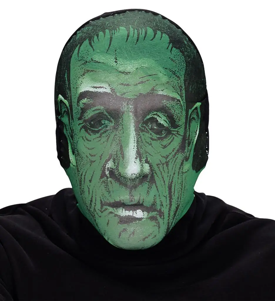 Kafaya Tam Geçmeli Bez Frankenstein Maskesi - Streç Korku Maskesi - 3D Baskılı Maske Model 5 Kafaya Tam Geçmeli Bez Frankenstein Maskesi - Streç Korku Maskesi - 3D Baskılı Maske Model 5