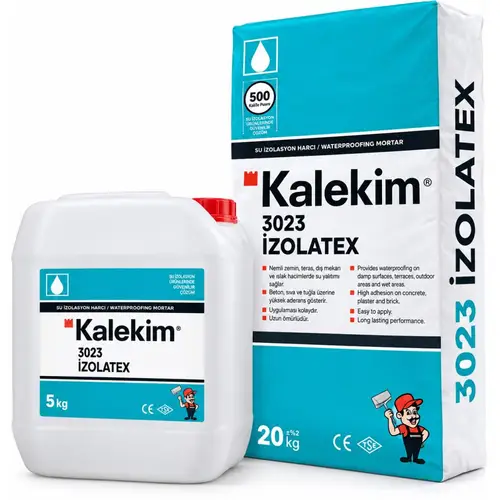 Kalekim 3023 İzolatex Yarı Elastik Su Yalıtım Harcı 20+5 Kg